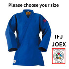 Kusakura Judo gi uniform blue Jacket only JPEX IJF model from japan