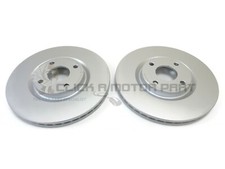 Set 2 dischi freno anteriori nuovi per Ford EcoSport 1.0 1.5 (controllare dimensione disco 300mm)