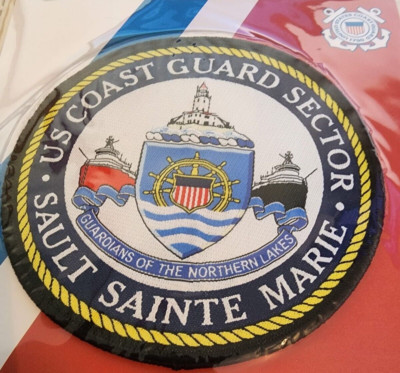 4'' USCG COAST GUARD SECTOR SAULT SAINTE MARIE PATCH