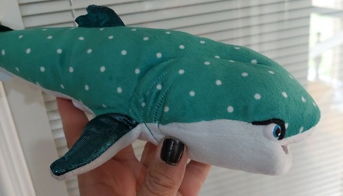 Destiny, Finding Dory TY Beanie Plush 12” Toy Whale Shark Sparkle Disney RETIRED - Picture 2 of 5