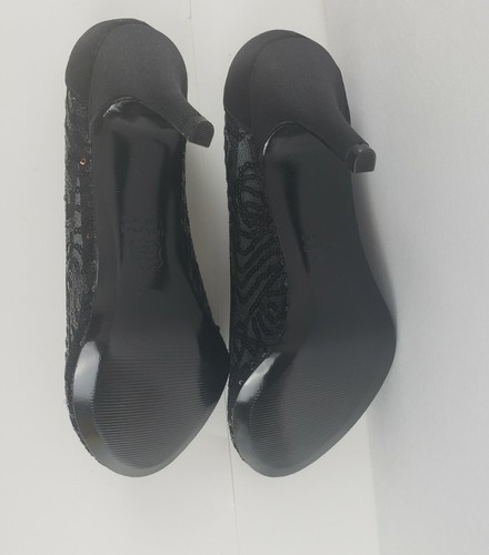 Adrianna Papell Boutique schwarz Bella Mesh Peeptoe/Felecia  - Bild 5 von 9