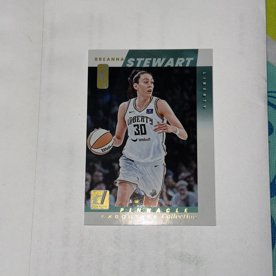 Breanna Stewart 2025 Donruss Pinnacle 97 Colección Ejecutiva SP Liberty Raro 🔥 Foto 3 de 4