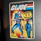 G.I. Joe Recarded 1983 Cobra Commander Figure MOC 100% Complete Repro Cardback
