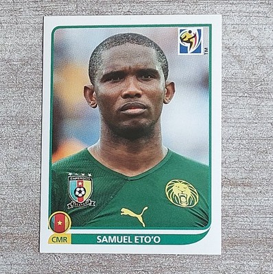 Panini WM 2010 Nr. 408 Samuel Eto'o