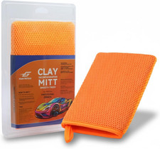 Premium Single Clay Mitt for Auto Detailing – Scratch-Free Synthetic Glove, Reus