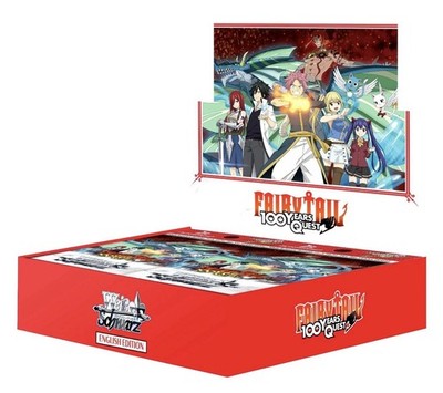 Weiss Schwarz Fairy Tail 100 Years Quest Booster Box English 1st Ed Sealed New