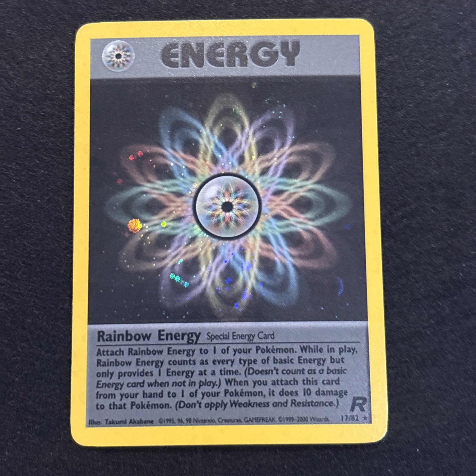 Rainbow Energy 17/82 Holo Team Rocket