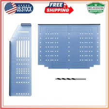 Kitchen Cabinet Pulls Jig Drill Template for Knobs & Handles, Includes Drill Bit
