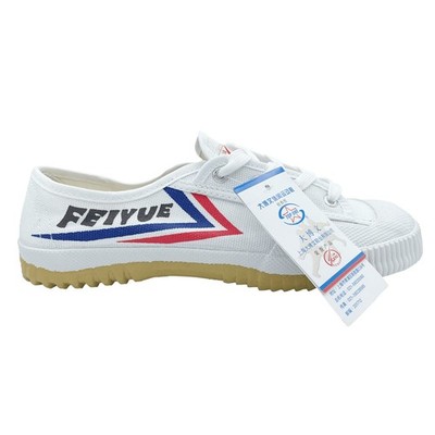Unisex Wushu Feiyue Schuhe Weiß  - Kung Fu Kampfkunst Tai Chi Canvas Sneaker