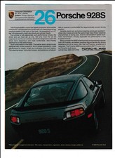 Original 1984 Porsche 928s Magazine Ad. Number 26 In A Series Original 1984 Porsche 928s Magazine Ad. Number 26 In A Series