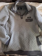 Simply Southern Women s Quilted Pullover Gray Fits Like Medium No Size Tag