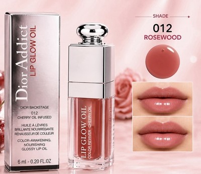 Dior Backstage Addict Lip Balm Lip Glow Full Size 012 Rosewood NIB New