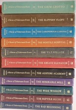 A Series of Unfortunate Events 1-11 Books Hardcover by Lemony Snicket