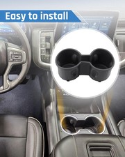 Center Console Cup Holder Insert Fit For Cadillac Escalade Fit For Chevrolet Us