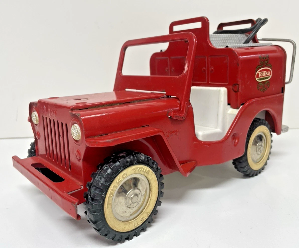 Tonka Jeep 1960 Year of Manufacture Vintage Manufacture Diecast