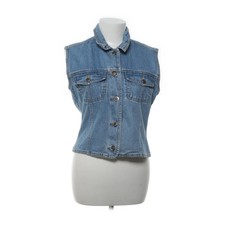 Fashion Affairs, Jeansweste, Größe: 38/40, Blau, Baumwolle, Einfarbig #gyL