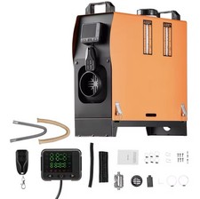 RISCALDATORE DIESEL 8KW Aria LCD Telecomando Basso Rumore Camion Barca Camper