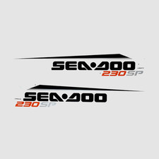 Sea Doo Boat Graphic Decal Stickers | 230 SP