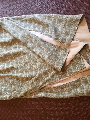 White Stuff Olive Green Skirt Elasticated Waist, Side Splits, Pockets, Size 18 - Picture 5 of 8