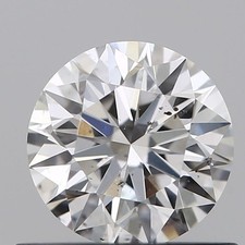 GIA CERTIFIED 100% NATURAL DIAMOND LOOSE ROUND CUT 4 MM N/SI GRADE 0.33 CT 649.36 per carat