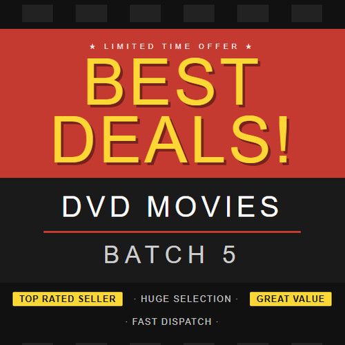 BEST DEALS - $2 DVD Movies - Great Selections - PICK and CHOOSE (Batch #5)