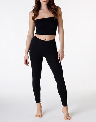DAMEN LEGGINGS RELAX & GO SCHWARZ - XL - LEGGINGS BLACK PERFECT SHAPE EFFECT UK 16