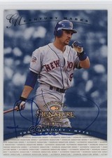 1997 Donruss Signature Series Century Marks 44/100 Todd Hundley Auto 6m7