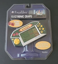 New Excalibur Casino Las Vegas Portable Handheld Electronic Craps Video Game