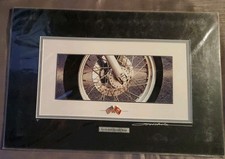 HARLEY DAVIDSON Signed Thomas O. Nichols Art Ready For Framing Sealed Sleeve H-D