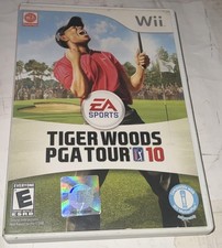 Tiger Woods PGA Tour 10 Nintendo Wii Game E EA Sports Golf MotionPlus NTSC