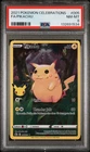 2021 POKEMON CELEBRATIONS #005 FULL ART/PIKACHU PSA 8