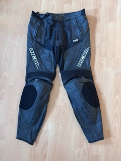 Richa Viper Motorrad Lederhose Gr. 56 schwarz weiß