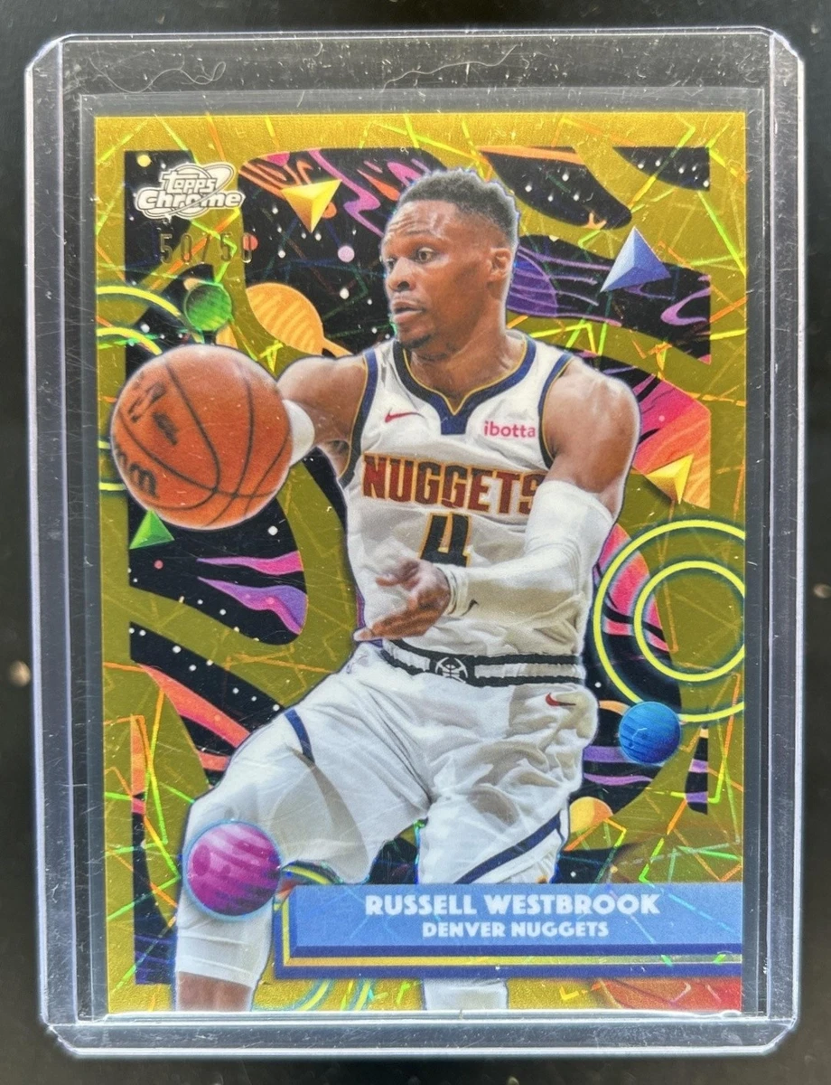 Topps Russell Westbrook Basketball Serial Numbered Sports Trading