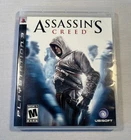 PS3 Playstation 3 Assassin Creed Game Desk With Manual 2007