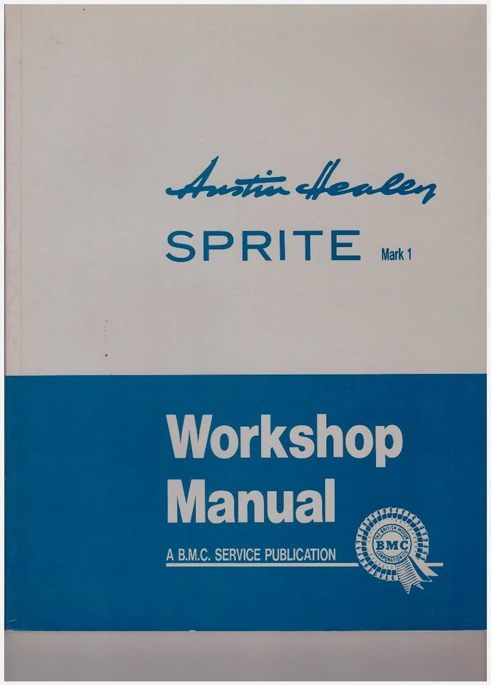 AUSTIN HEALEY Sprite mk1 1958.1962 – WORKSHOP MANUAL - Immagine 3 di 3