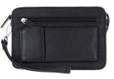 LEONHARD HEYDEN Berlin Toilet Bag Kulturbeutel Schlüsselanhänger Black Schwarz