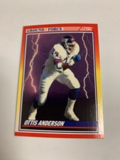 1990 Football Score Ground Force Ottis Anderson New York Giants 