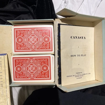 Vintage Canasta Set - Image 1 of 4