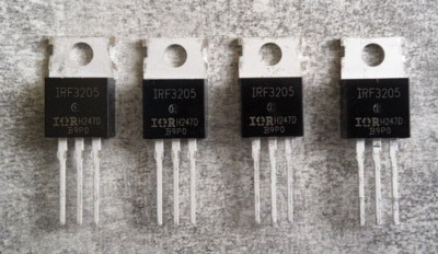 2 Stück IRF3205 Transistor N Kanal MOSFET 200W 55V  110A  TO220
