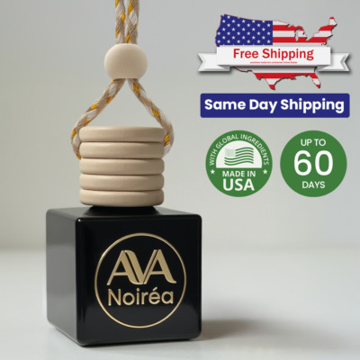 Aromaginarium Noirea for Men   Hanging Car Diffuser with Sandalwood & Spices