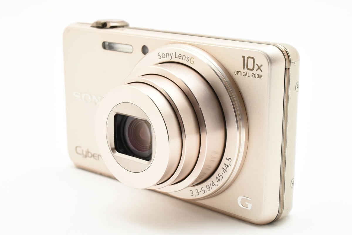 SONY Cyber-shot DSC-WX220 Gold 18.2MP Camera Japanese Only From