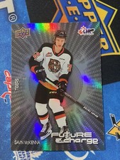 2023-24 UD CHL Future Charge Gavin McKenna Medicine Hat Tigers 2026 #1 Draft??