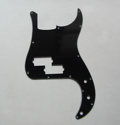 Silver Mirror 1 Ply Pickguard For Standard Precision Bass (P Bass) - Made In China