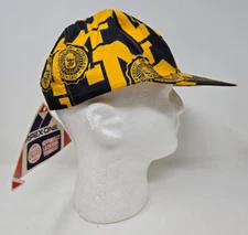 Vintage Michigan Apex One Snapback Hat Cap 90s AOP All Over Print