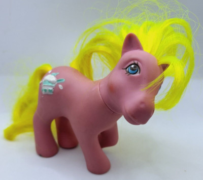 G1 My Little Pony - Crunch Berry Sundae Best - 1987 China - guter Zustand