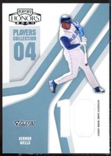 Vernon Wells 2004 Playoff Honors Players Collection Jersey Platinum Number #98 