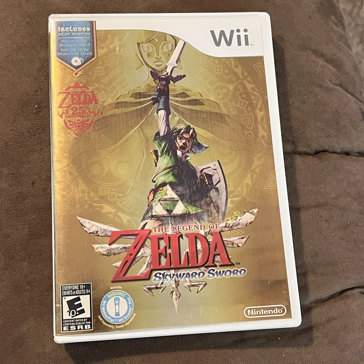 NINTENDO Wii THE LEGEND OF ZELDA SKYWARD SWORD 25th ANNIVERSARY EDITION  COMPLETE