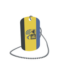 Dog Tag Flag Bunting Bechenheim Dog Tag Aluminium 30 x 50mm