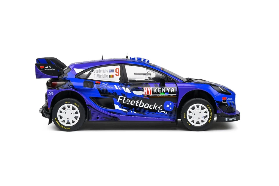 1/18 Solido FORD PUMA RALLY 1 #9 SERDERIDIS RALLY Kenya 2022 S1809506 - Imagen 4 de 4
