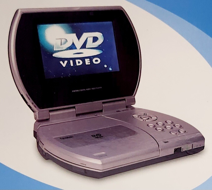 Kawasaki Portable DVD Player DVD/CD/MP3/CD-R/CD-RW Playback Remote